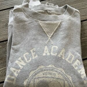 AERIE oversized grey sweatshirt, size S.